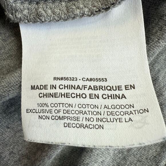 Air Jordan T-Shirt Men’s Medium Gray Jumpman Wings Logo Athletic Tee - Picture 5 of 8